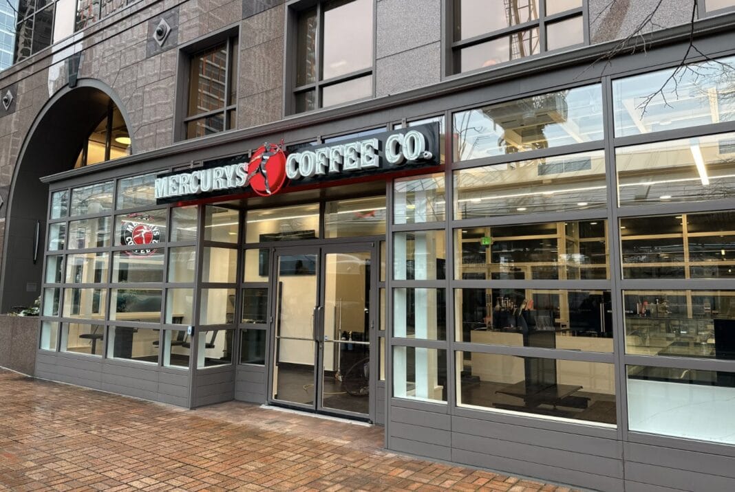 Mercurys Coffee Co. at City Center in Bellevue